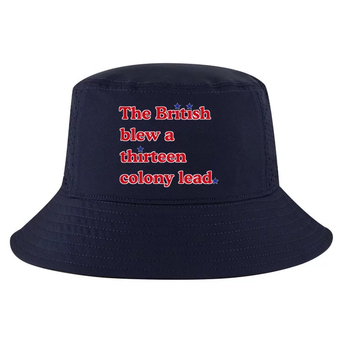 The British Blew A Thirteen Colony Lead Cool Comfort Performance Bucket Hat