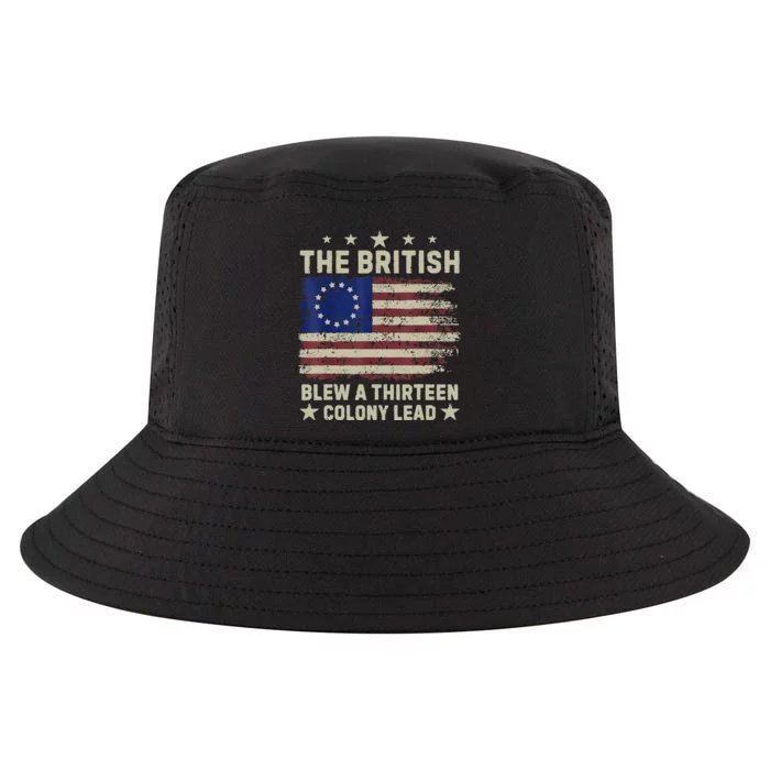 The British Blew A Thirteen Colony Lead Cool Comfort Performance Bucket Hat