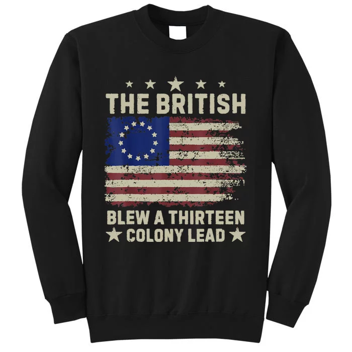 The British Blew A Thirteen Colony Lead Sweatshirt