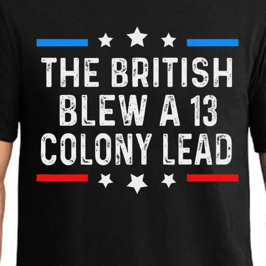 The British Blew It Funny 4th Of July Design Pajama Set