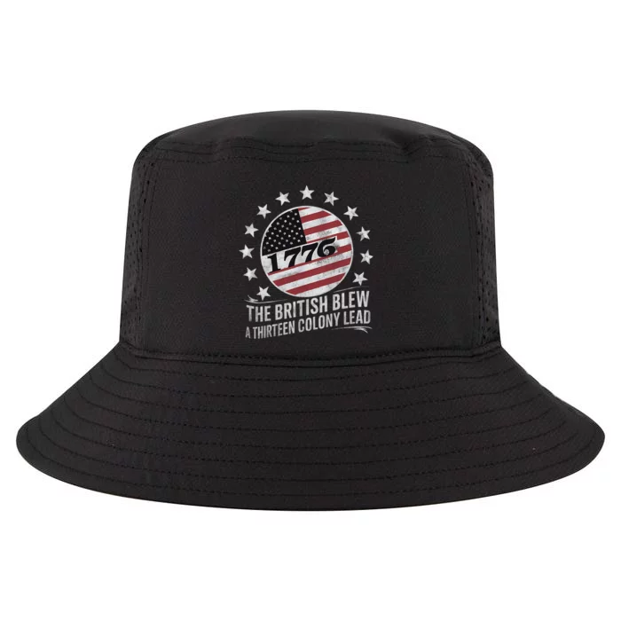 The British Blew A 13 Colony Lead Funny 4th Of July Funny Cool Comfort Performance Bucket Hat