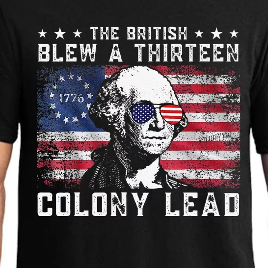 The British Blew A Thirteen Colony Lead Funny 4th Of July Pajama Set