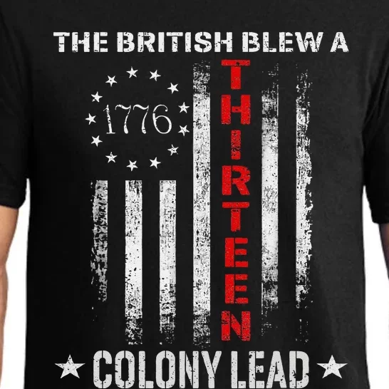 The British Blew A 13 Colony Lead Funny 4th Of July Pajama Set