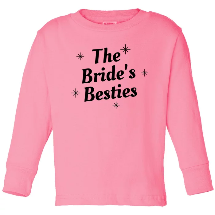 The Brides Besties Bachelorette Party Toddler Long Sleeve Shirt