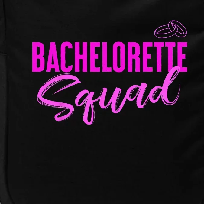 Team Bride Bachelorette Squad Impact Tech Backpack