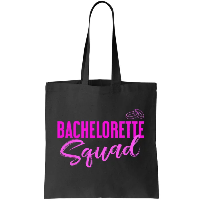 Team Bride Bachelorette Squad Tote Bag