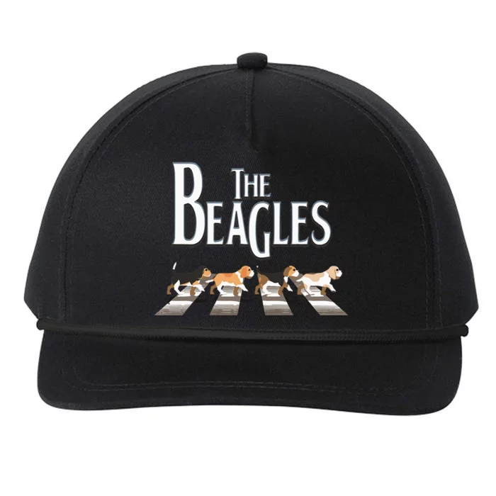 The Beagles Beagle Dog Funny For Beagle Lovers Snapback Five-Panel Rope Hat