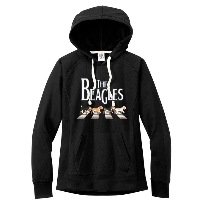 The Beagles Beagle Dog Funny For Beagle Lovers Women's Fleece Hoodie