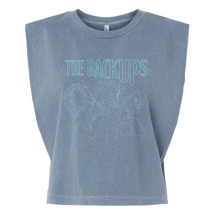 The Backups Band Merch Garment-Dyed Women's Muscle Tee