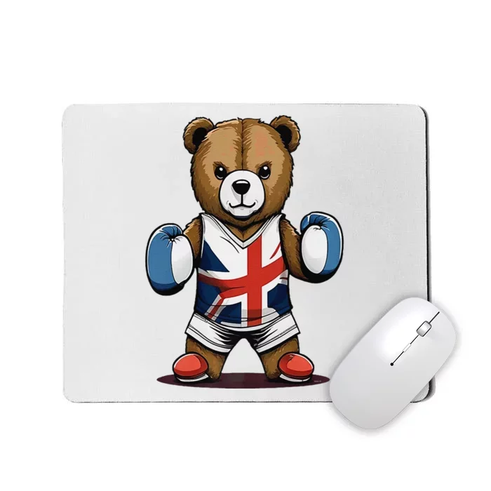 Teddy Bear Boxing Premium Mousepad