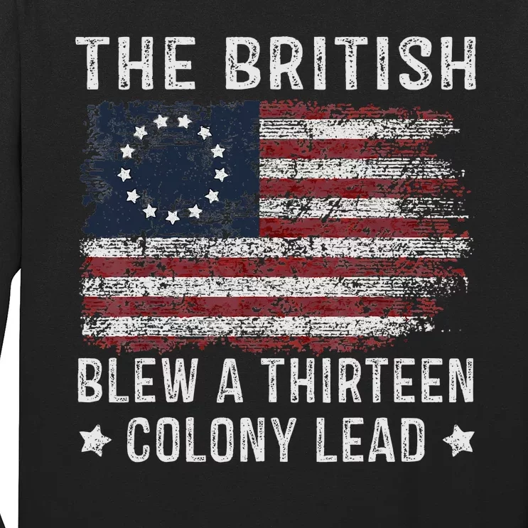 The British Blew A 13 Colony Lead Long Sleeve Shirt