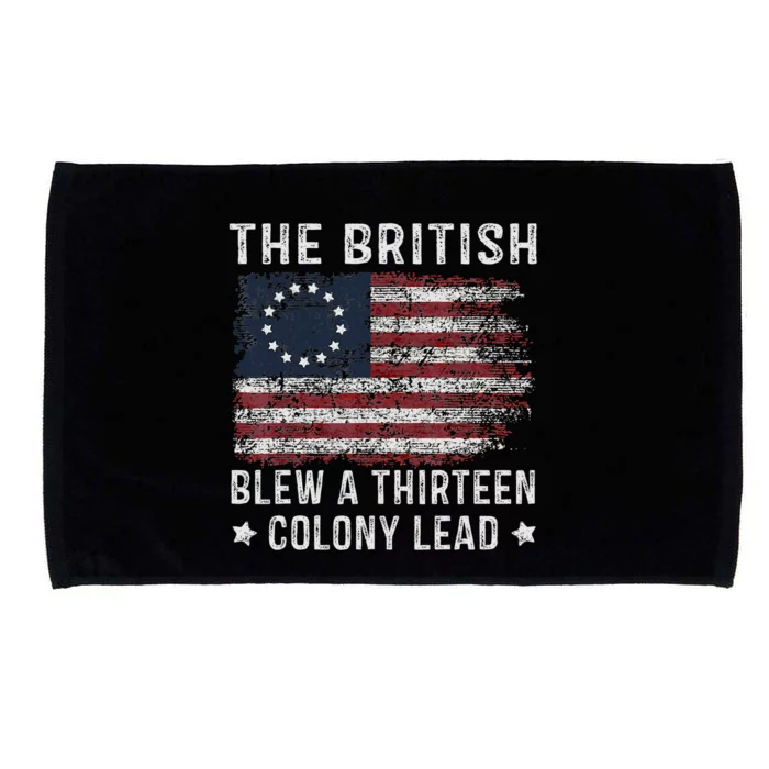 The British Blew A 13 Colony Lead Microfiber Hand Towel