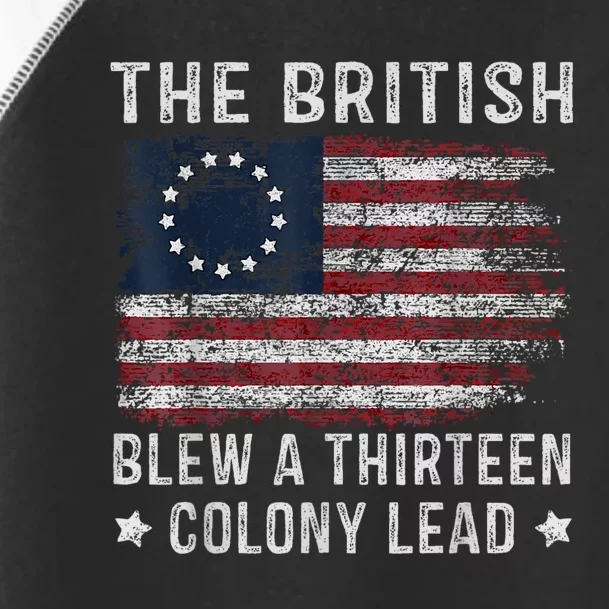 The British Blew A 13 Colony Lead Toddler Fine Jersey T-Shirt