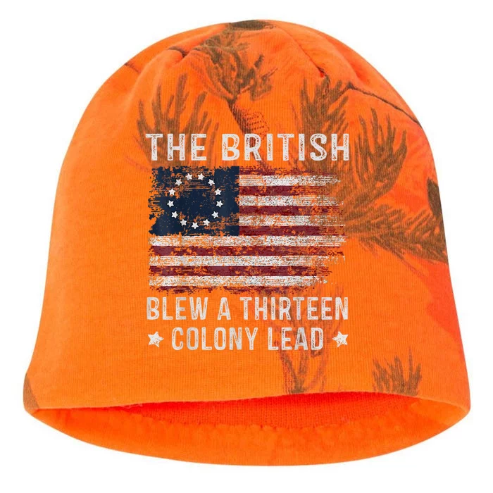 The British Blew A 13 Colony Lead Kati - Camo Knit Beanie