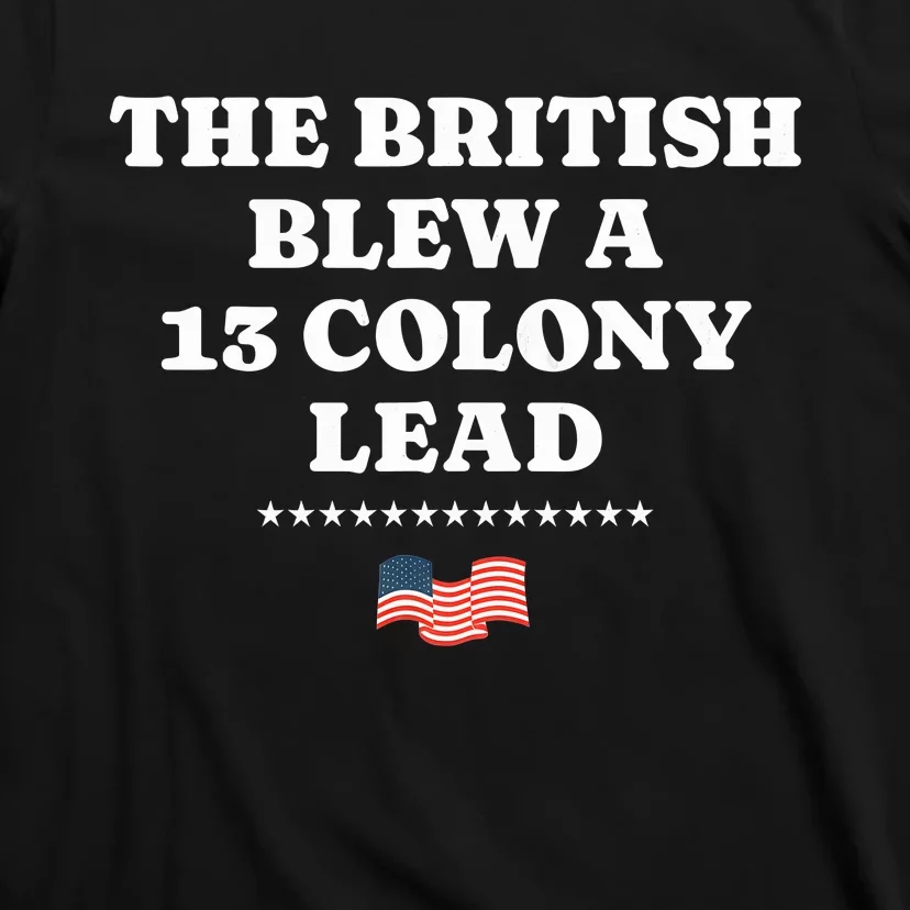 The British Blew A 13 Colony Lead T-Shirt