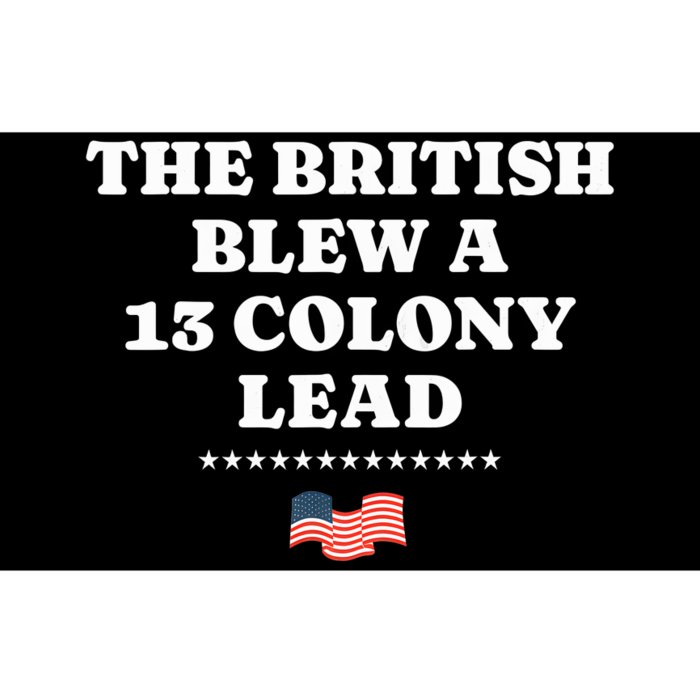 The British Blew A 13 Colony Lead Bumper Sticker