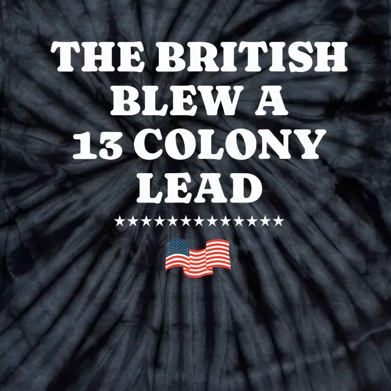 The British Blew A 13 Colony Lead Tie-Dye T-Shirt