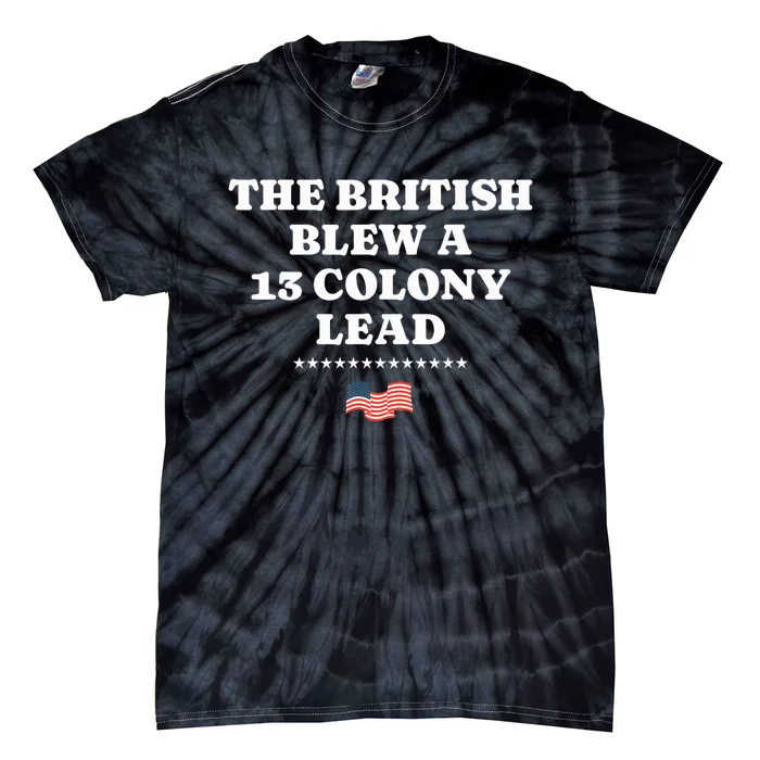 The British Blew A 13 Colony Lead Tie-Dye T-Shirt