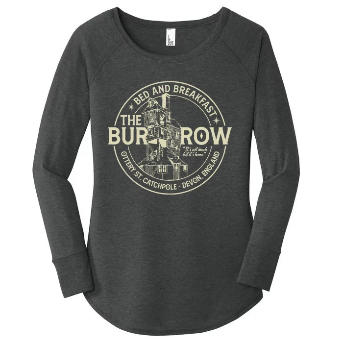 The Burrow Bed And Breakfast Christmas Women's Perfect Tri Tunic Long Sleeve Shirt