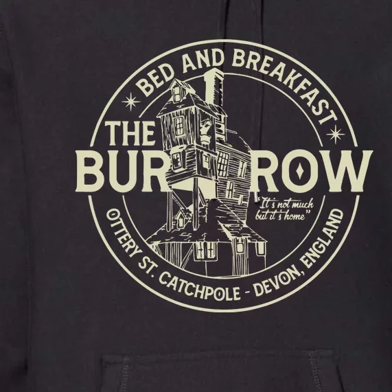 The Burrow Bed And Breakfast Christmas Premium Hoodie