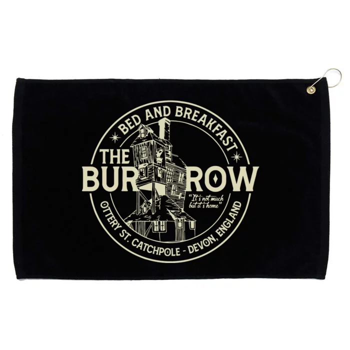 The Burrow Bed And Breakfast Christmas Grommeted Golf Towel