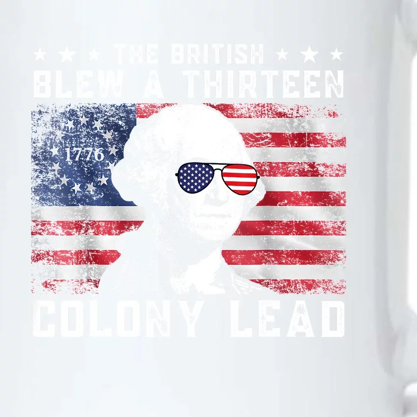 The British Blew A Thirteen Colony Lead Funny 4th Of July Black Color Changing Mug