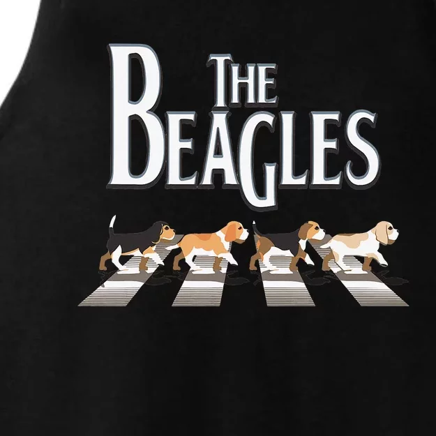 The Beagles Beagle Dog Funny For Beagle Lovers Ladies Tri-Blend Wicking Tank