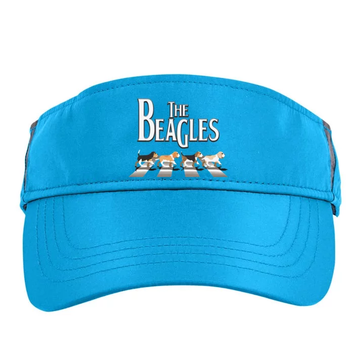 The Beagles Beagle Dog Funny For Beagle Lovers Adult Drive Performance Visor