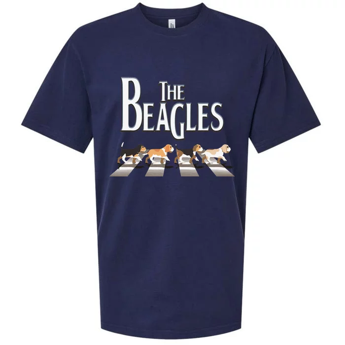 The Beagles Beagle Dog Funny For Beagle Lovers Sueded Cloud Jersey T-Shirt