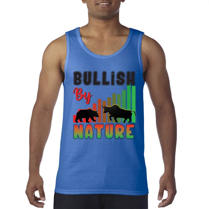 Trading Bullish By Nature Day Stock Trader Gift Tank Top