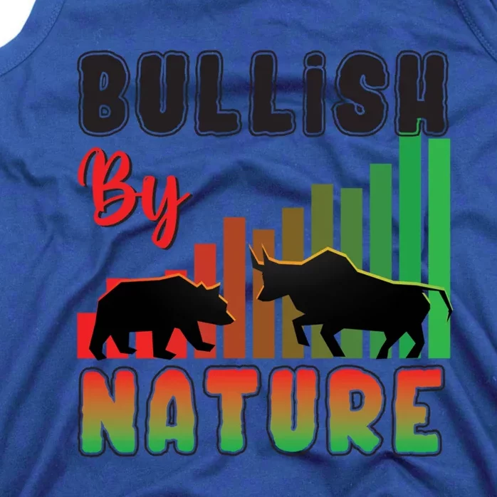 Trading Bullish By Nature Day Stock Trader Gift Tank Top