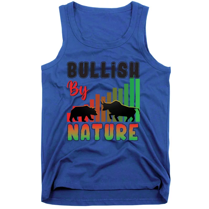 Trading Bullish By Nature Day Stock Trader Gift Tank Top