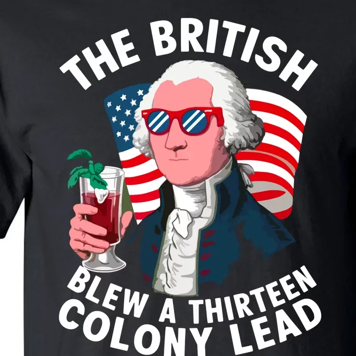 The British Blew A 13 Colony Lead Tall T-Shirt