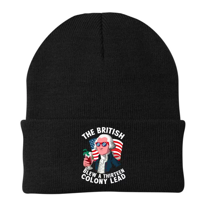 The British Blew A 13 Colony Lead Knit Cap Winter Beanie