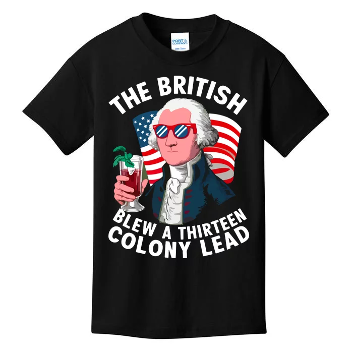 The British Blew A 13 Colony Lead Kids T-Shirt