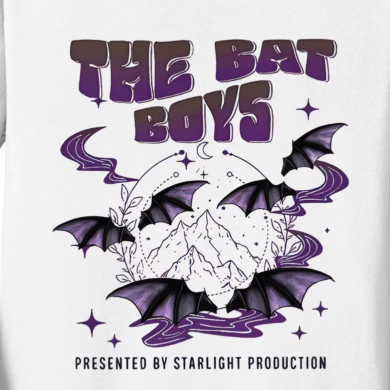 The Bat Boy Acotar Bookish The Night Court Illyrians Kids Long Sleeve Shirt