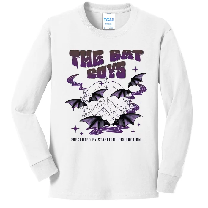 The Bat Boy Acotar Bookish The Night Court Illyrians Kids Long Sleeve Shirt