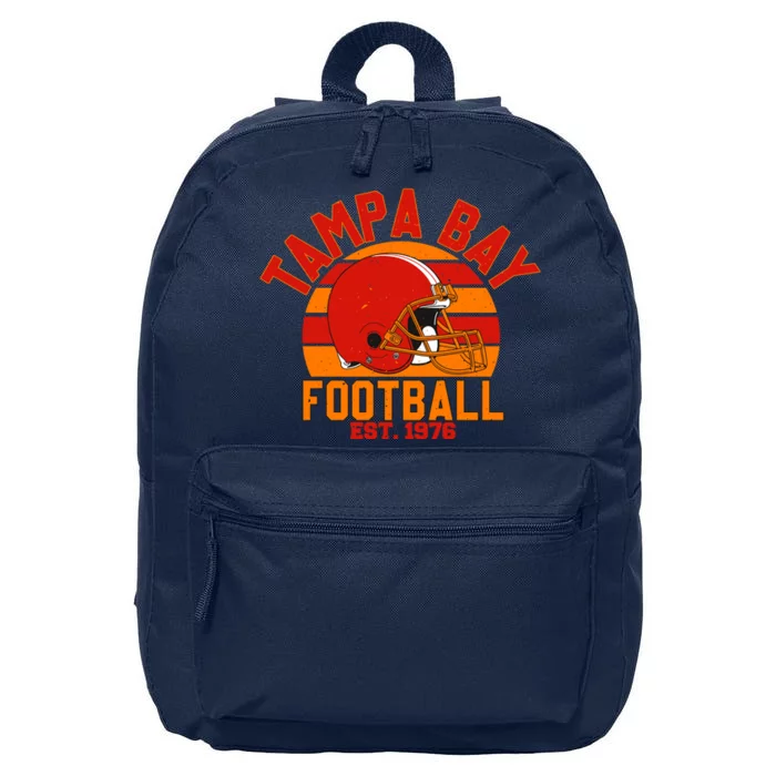 Tampa Bay Buccaneer Est 1976 Football Team Supporter 16 in Basic Backpack