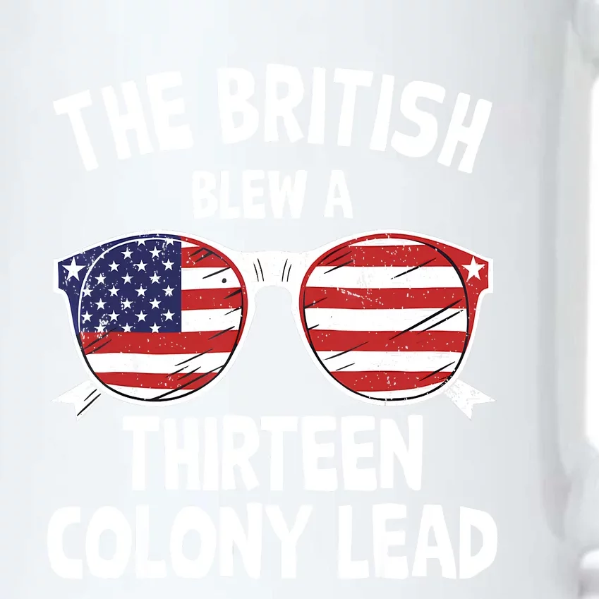 The British Blew A Thirteen Colony Lead Funny 4th Of July Black Color Changing Mug