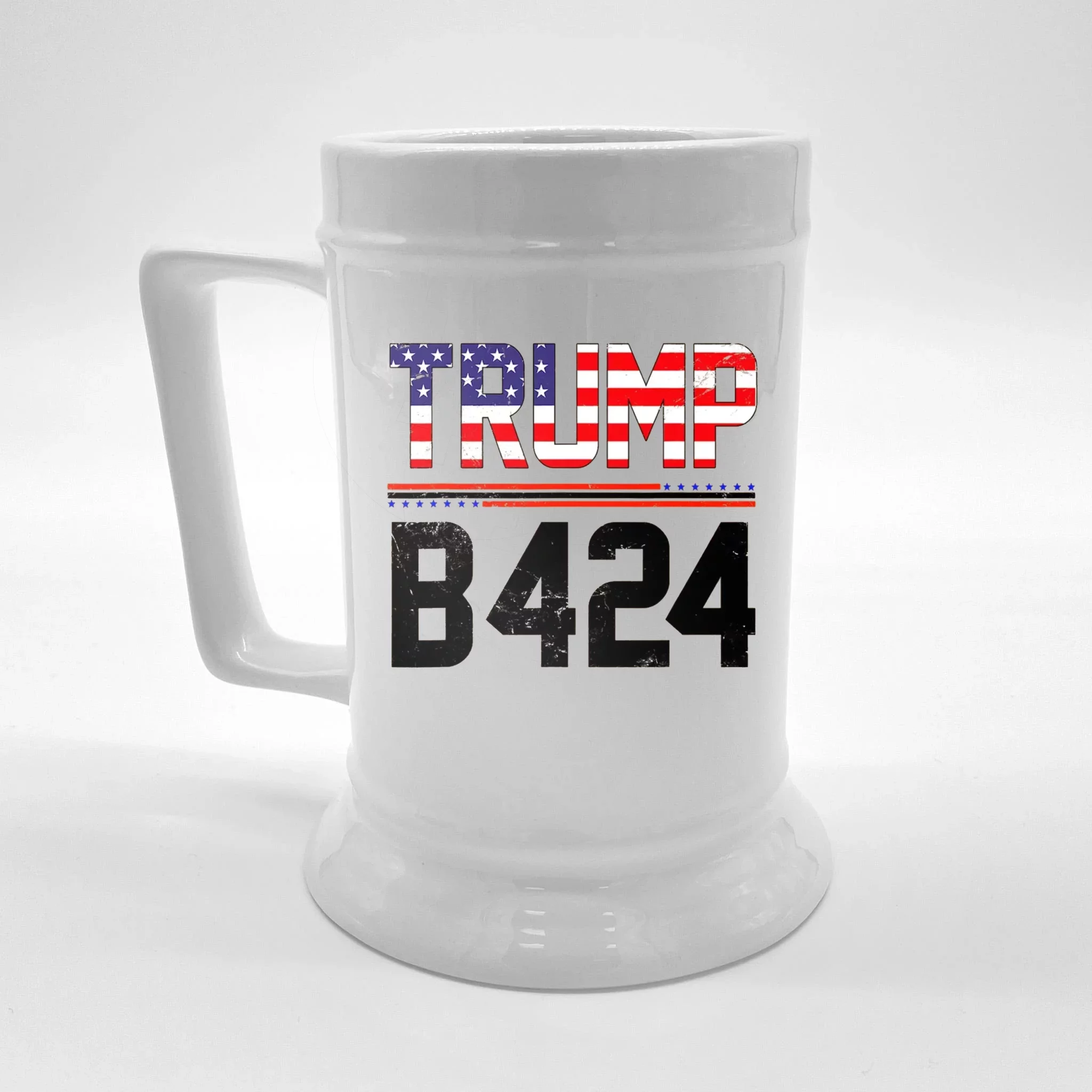 TRUMP B424 Before 2024 TRUMP Before 2024 US Flag Front & Back Beer ...