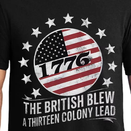 The British Blew A 13 Colony Lead Funny 4th Of July Pajama Set