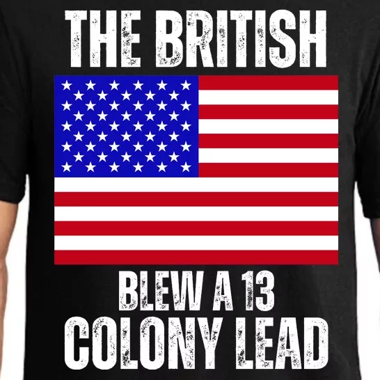 The British Blew A 13 Colony Lead Funny Pajama Set