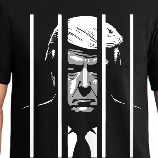 Trump Behind Bars ...Funny Anti Trump Pajama Set