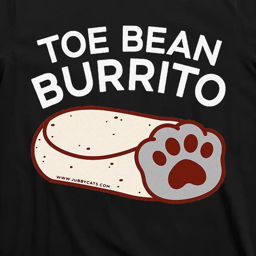 Toe Bean Burrito Funny Cute Cat Puns Toe Beans T-Shirt