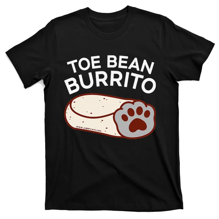 Toe Bean Burrito Funny Cute Cat Puns Toe Beans T-Shirt