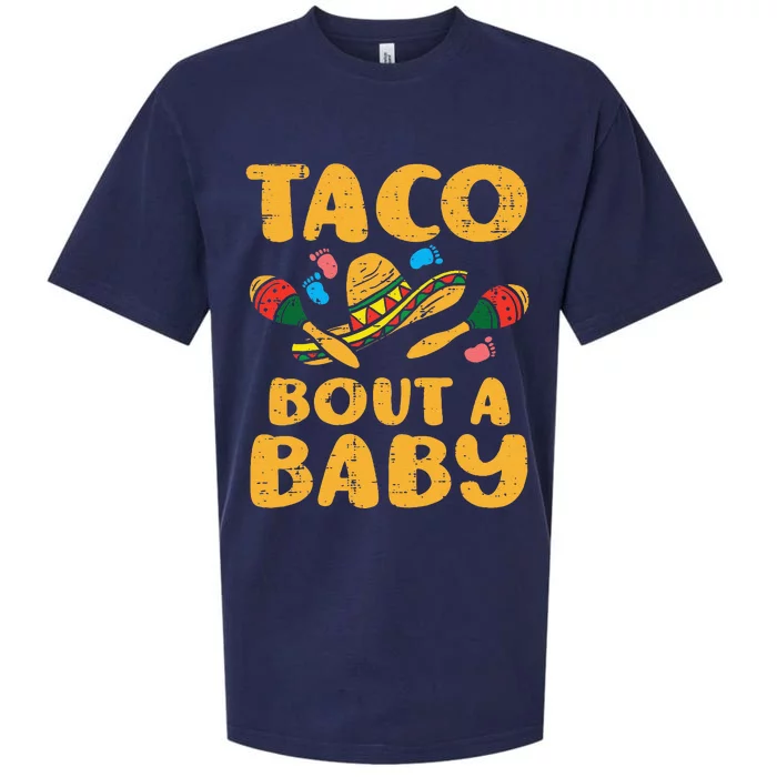 Taco Bout Baby Cinco De Mayo Pregnancy Announcement Reveal Sueded Cloud Jersey T-Shirt