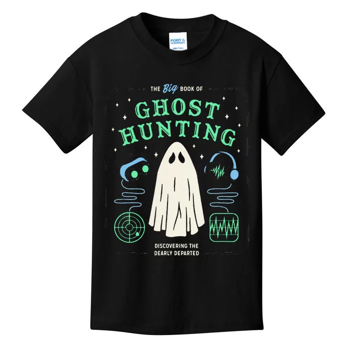 The Big Book Of Ghost Hunting Funny Halloween Kids T-Shirt