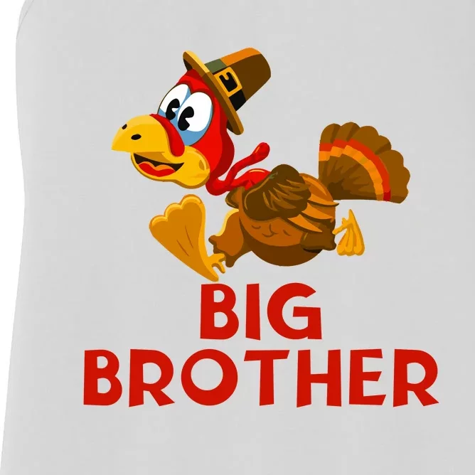 Thanksgiving Big Brother Announcement Women's Racerback Tank