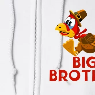 Thanksgiving Big Brother Announcement Full Zip Hoodie