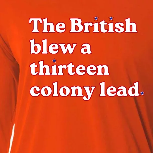 The British Blew A Thirteen Colony Lead Cooling Performance Long Sleeve Crew